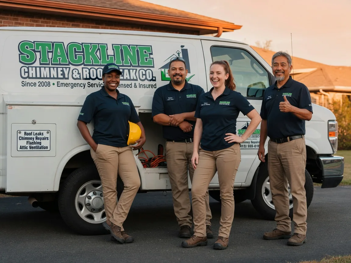 Chimney flashing repair company in Malvern, IA